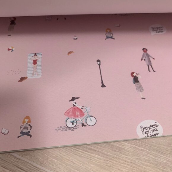 Craft Smith "OOh Lala" Paris Theme 12 x 12 Paper Pad Papercrafts Crafts #8 - Picture 8 of 16